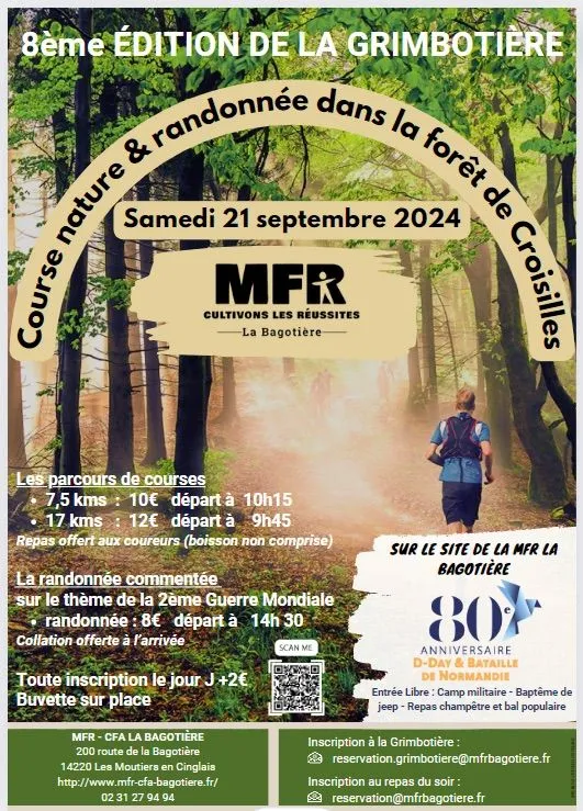 affiche de la course