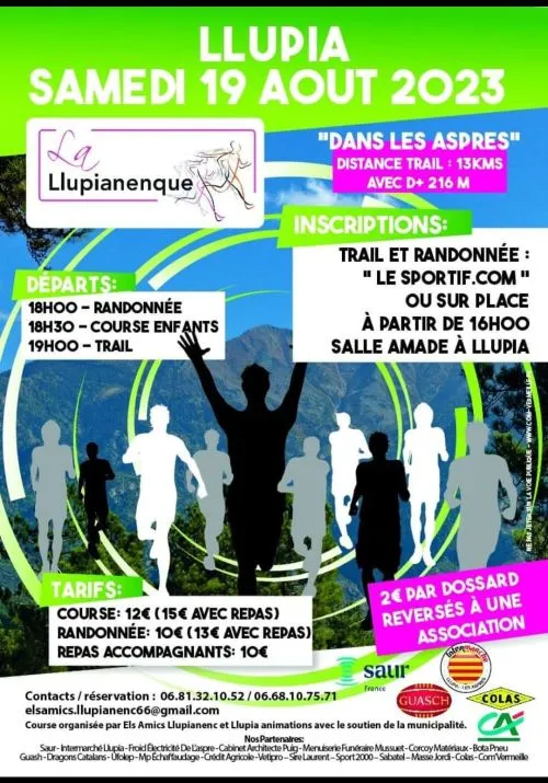 affiche de la course