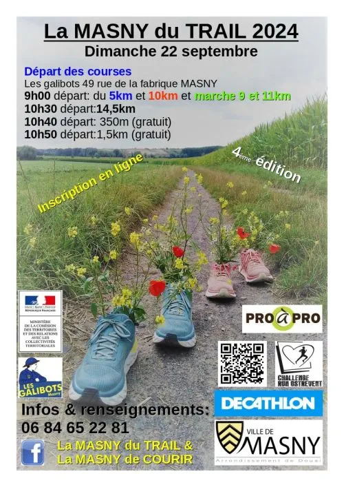 affiche de la course