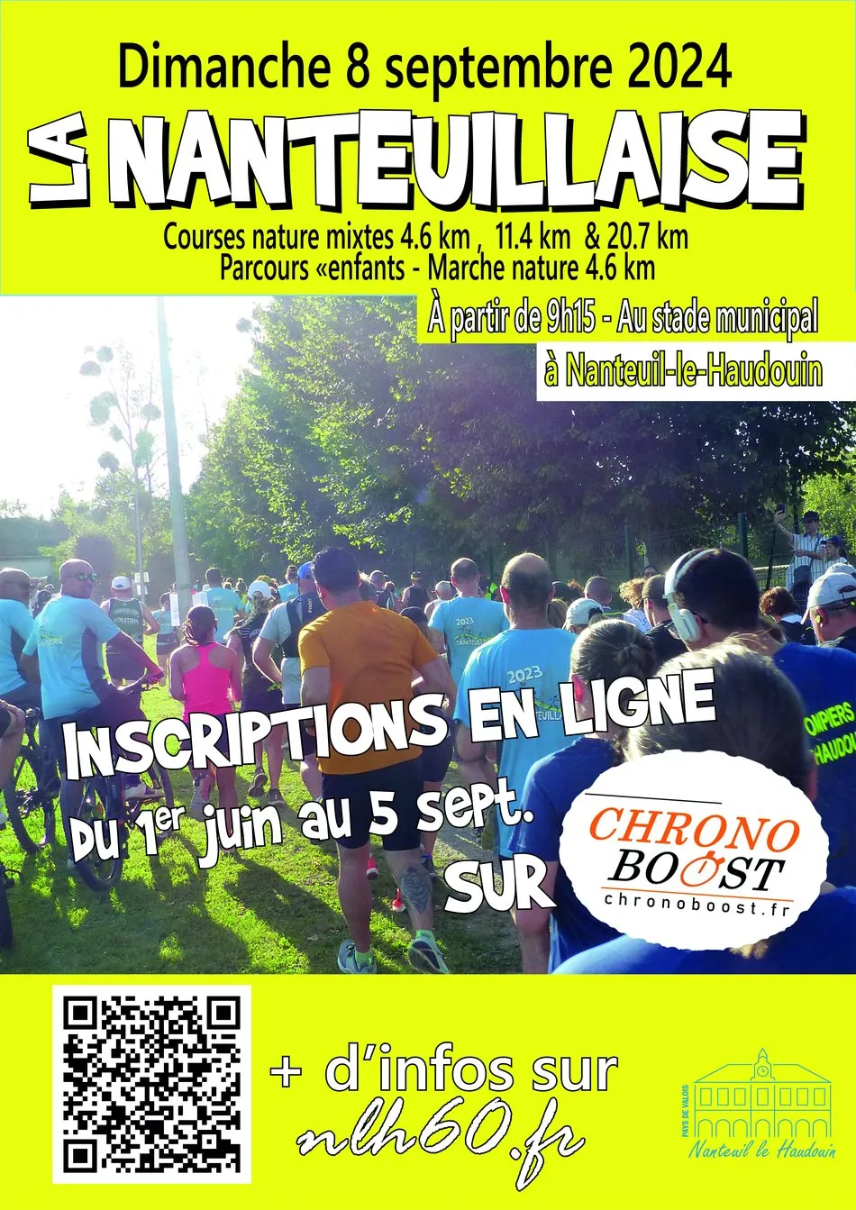 affiche de la course