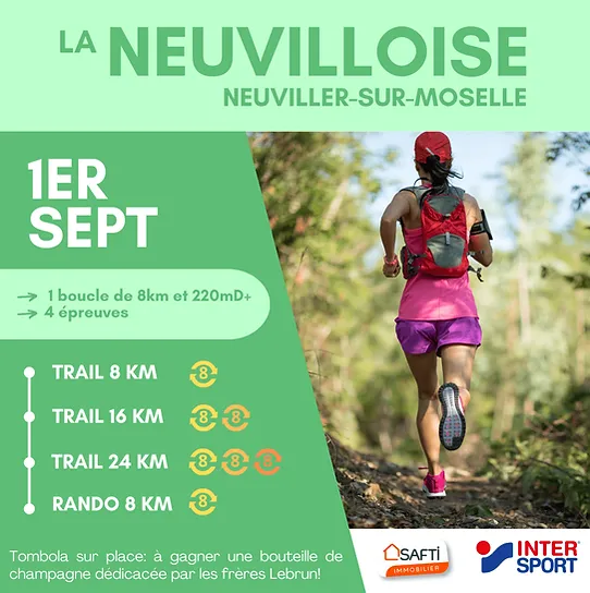 La Neuvilloise – Neuviller sur Moselle 2024 Inscription Résultats