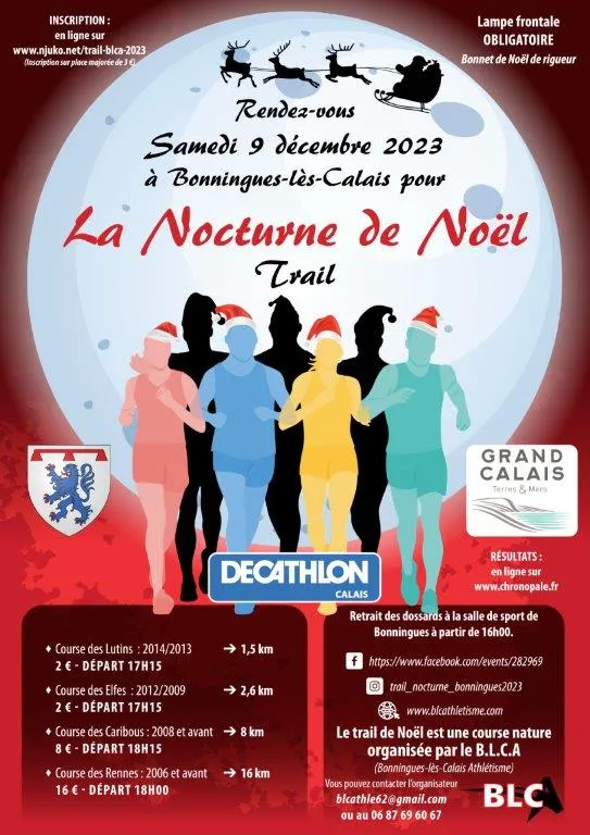 affiche de la course