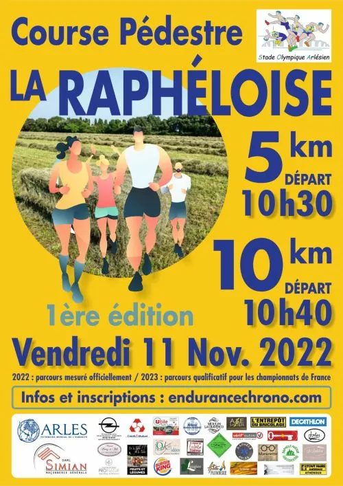 affiche de la course