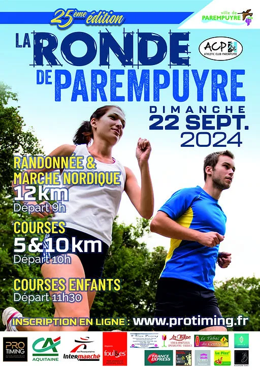 affiche de la course