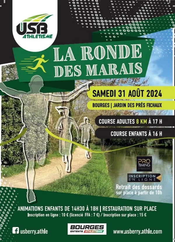 La Ronde des Marais – Bourges 2024 Inscription Résultats