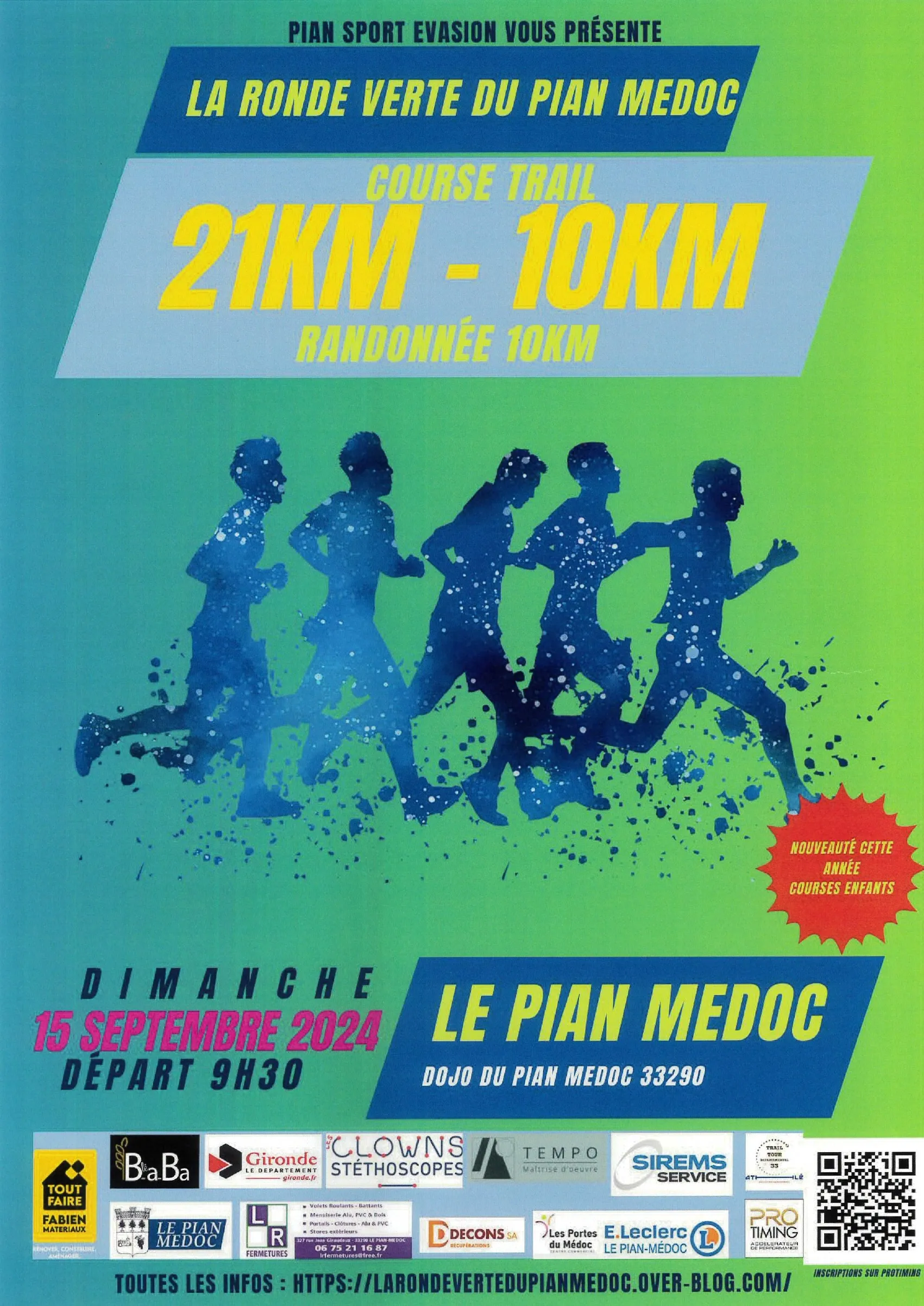 affiche de la course