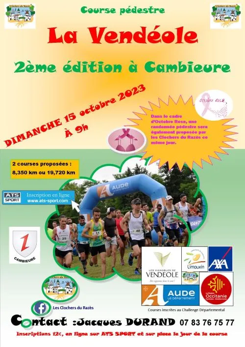 affiche de la course