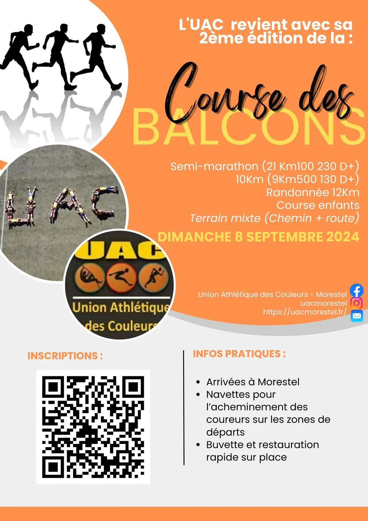 affiche de la course