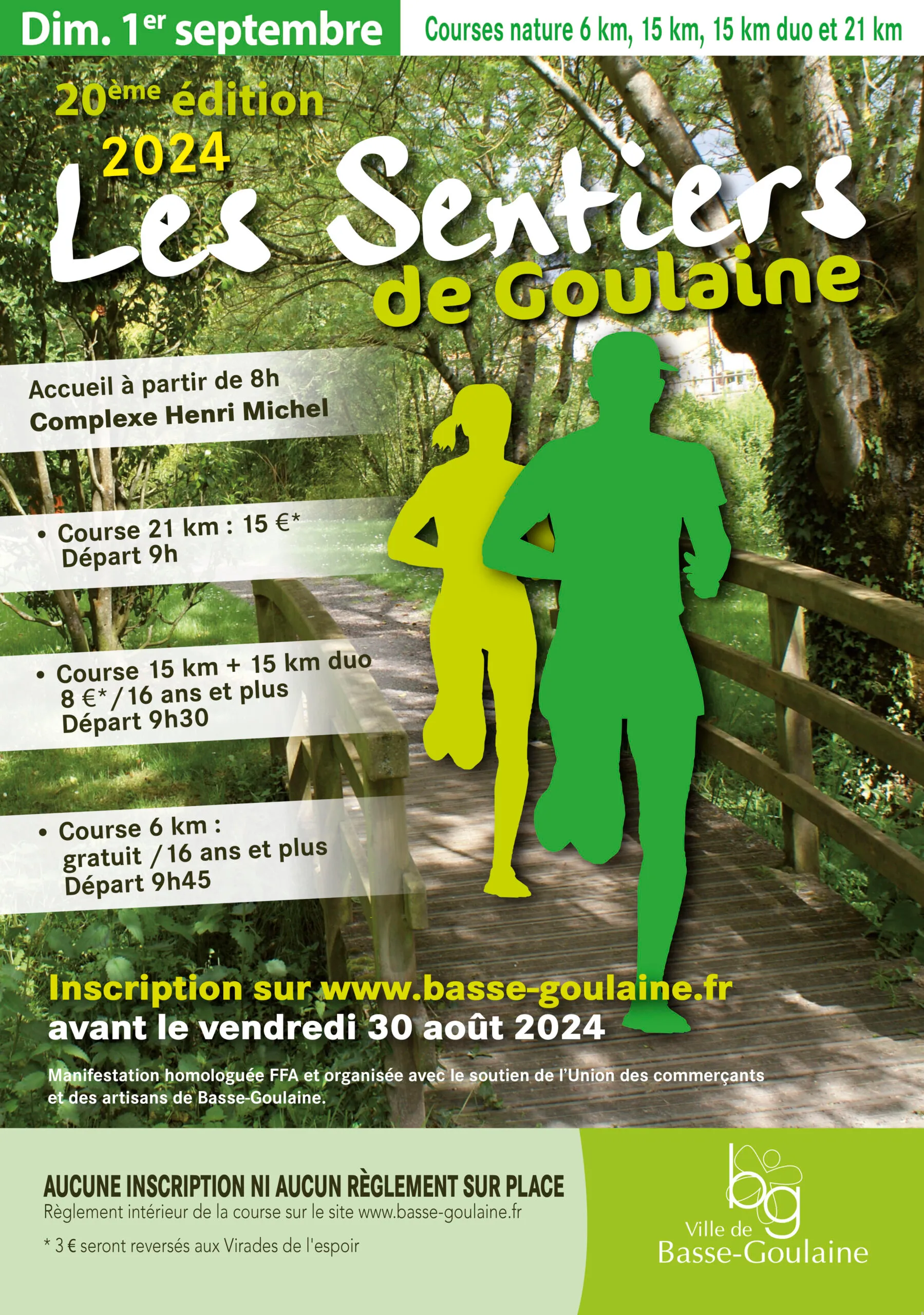 affiche de la course