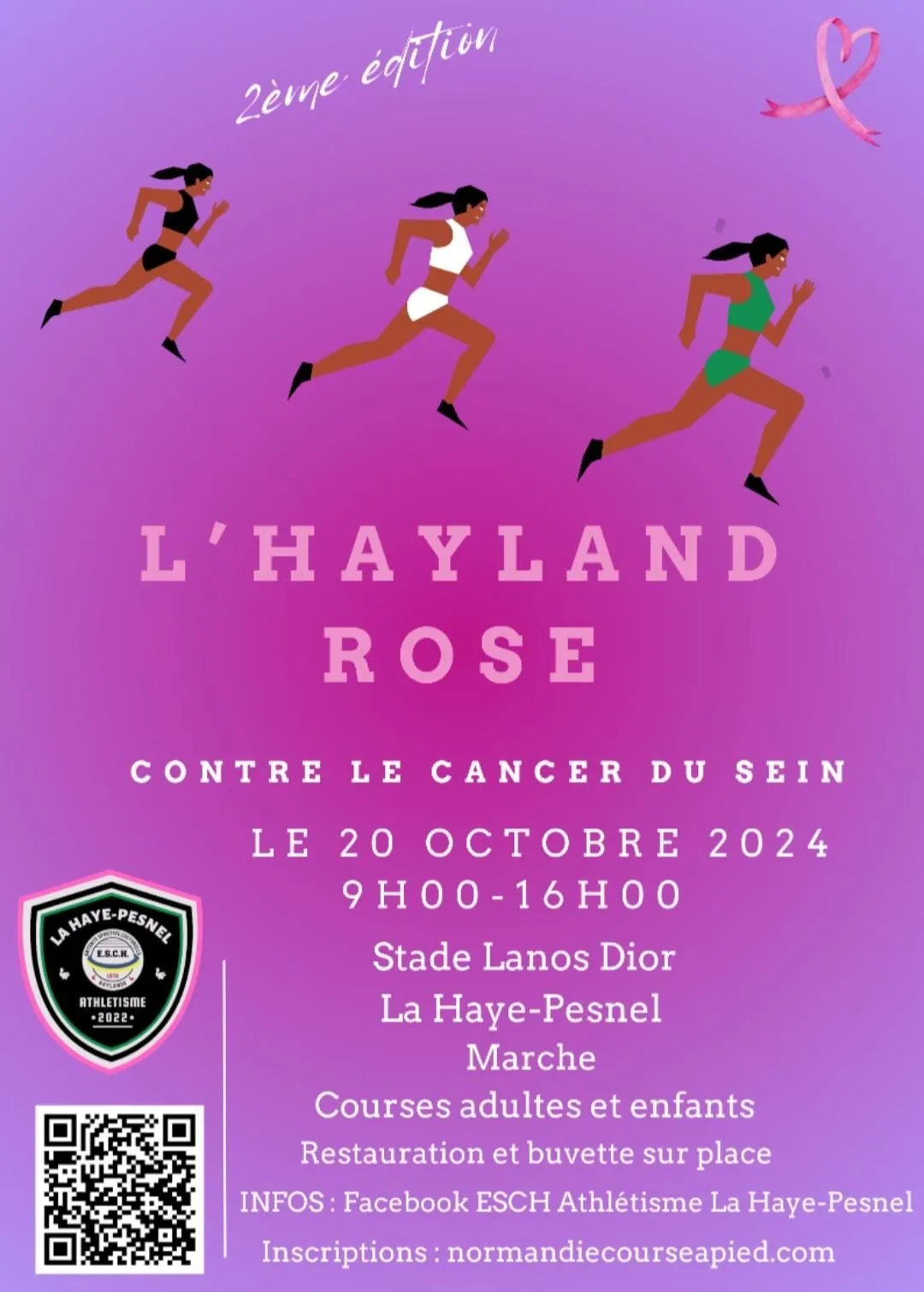 affiche de la course