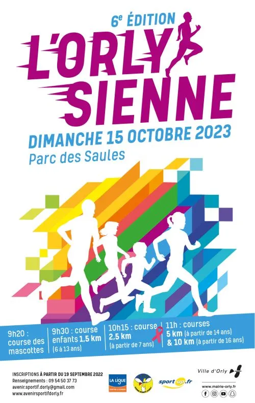 affiche de la course