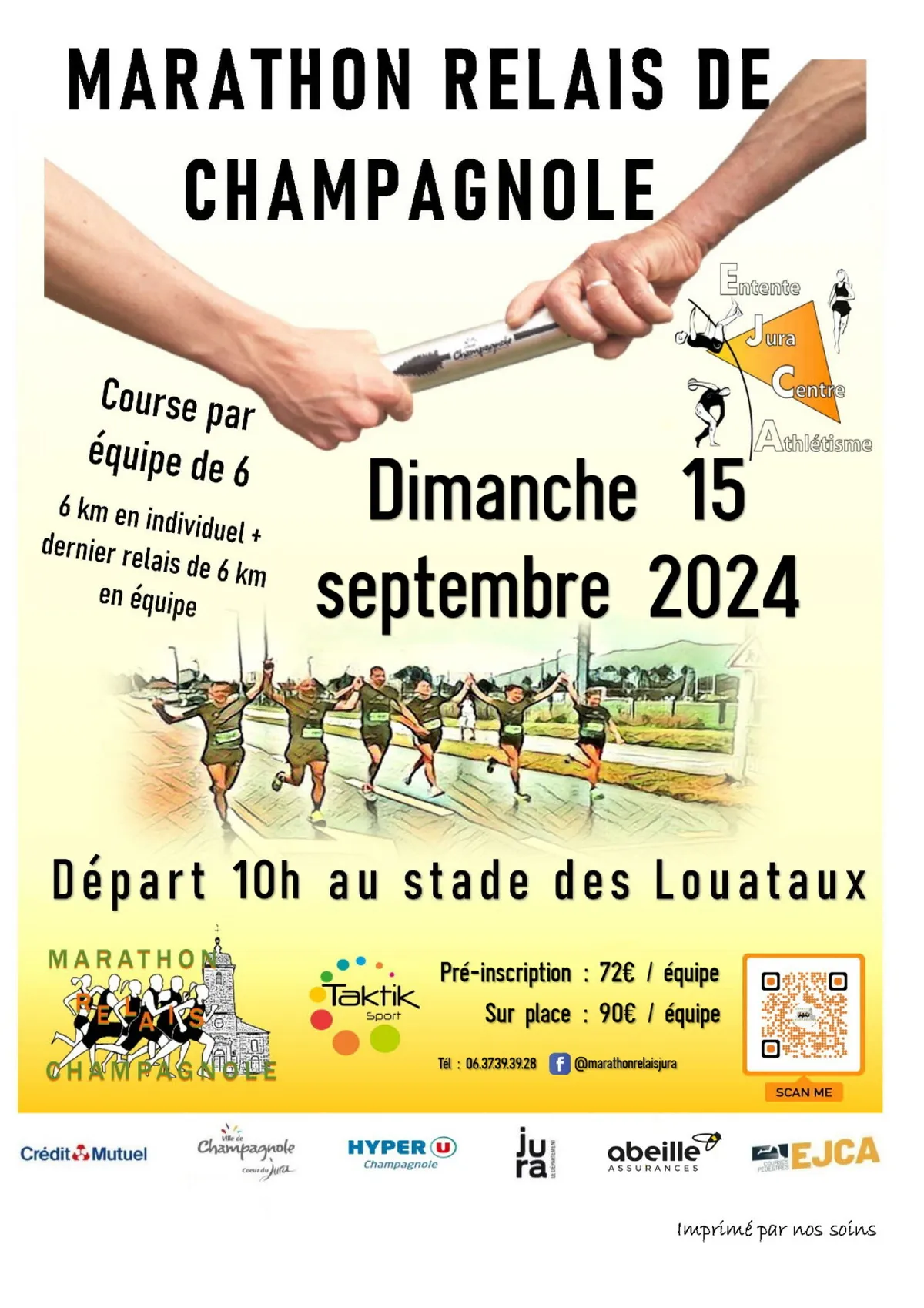 affiche de la course