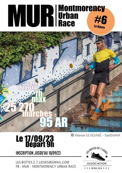 Mur Montmorency urban race 2024 Inscription Résultats