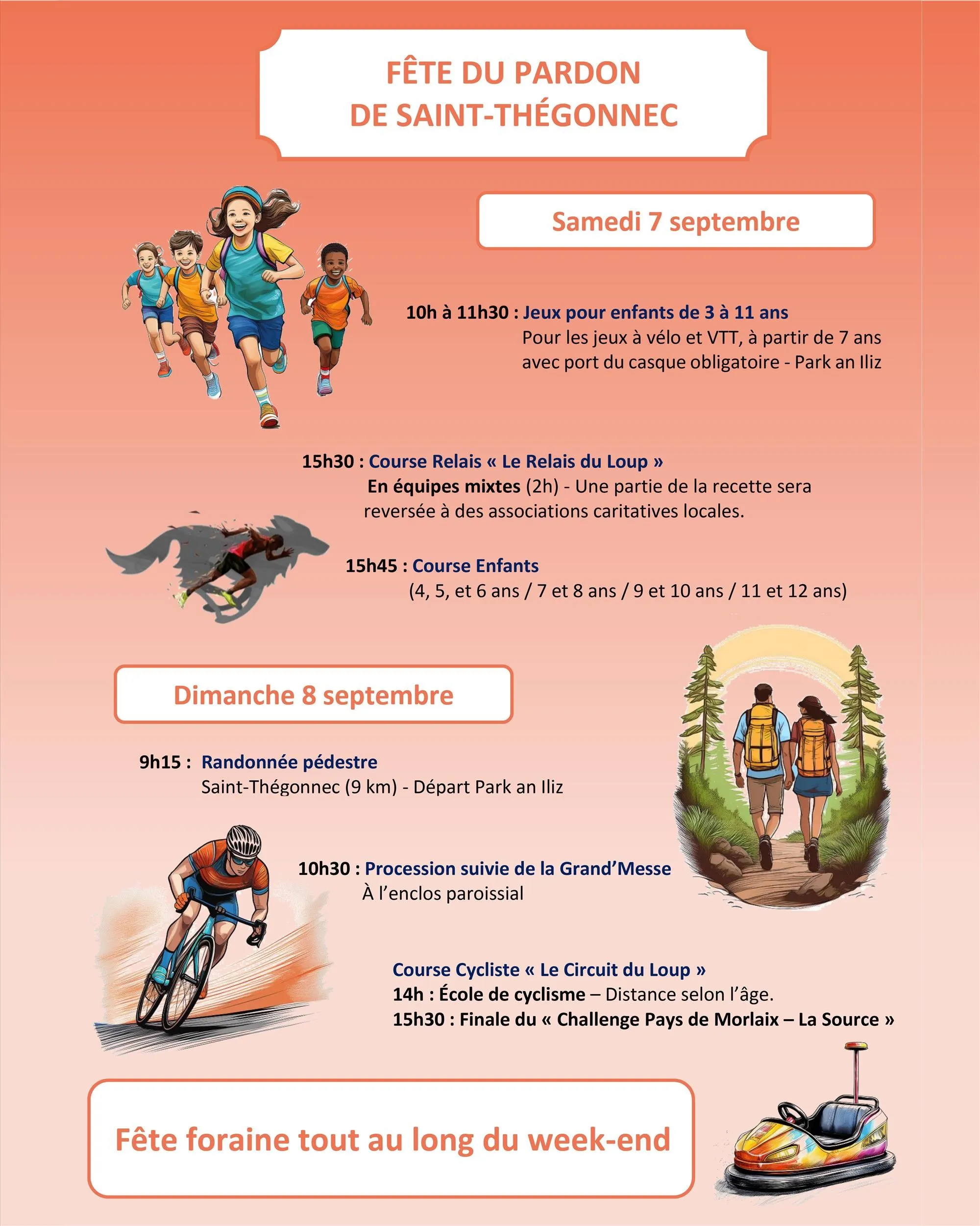 affiche de la course