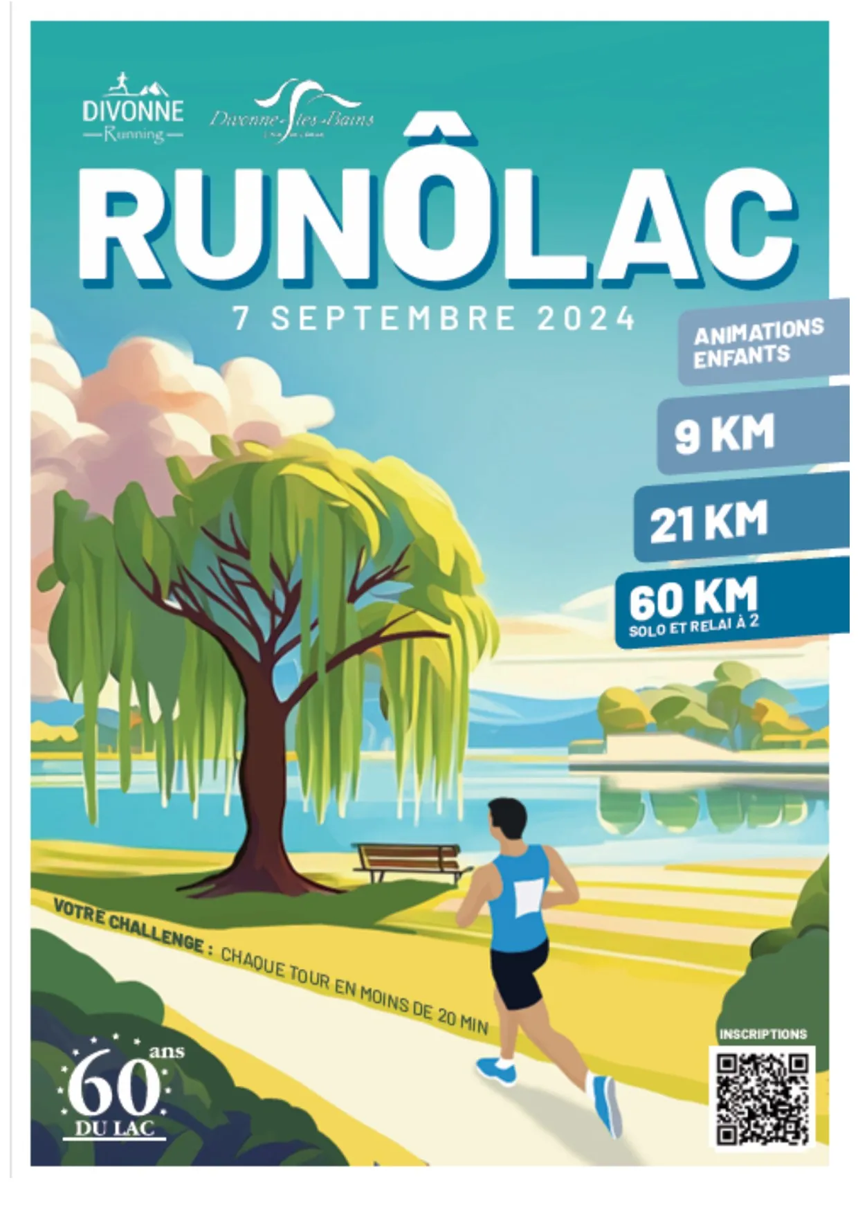 affiche de la course