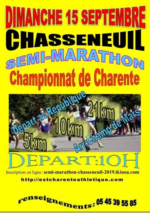 affiche de la course