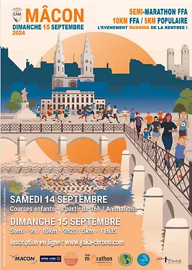 affiche de la course