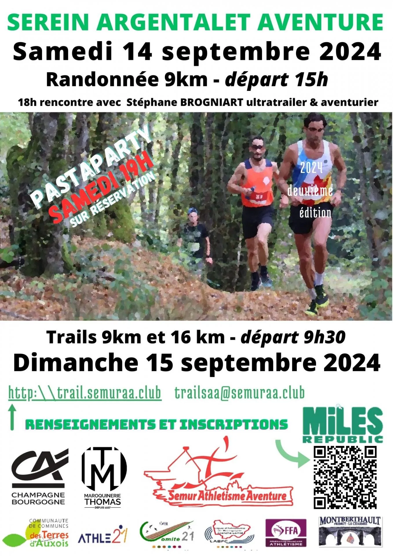 affiche de la course