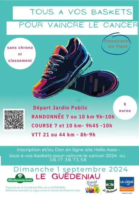 Tous à vos baskets – Le Guedeniau 2024 Inscription Résultats