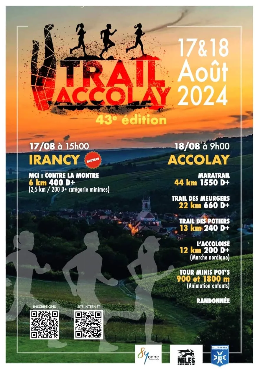 affiche de la course