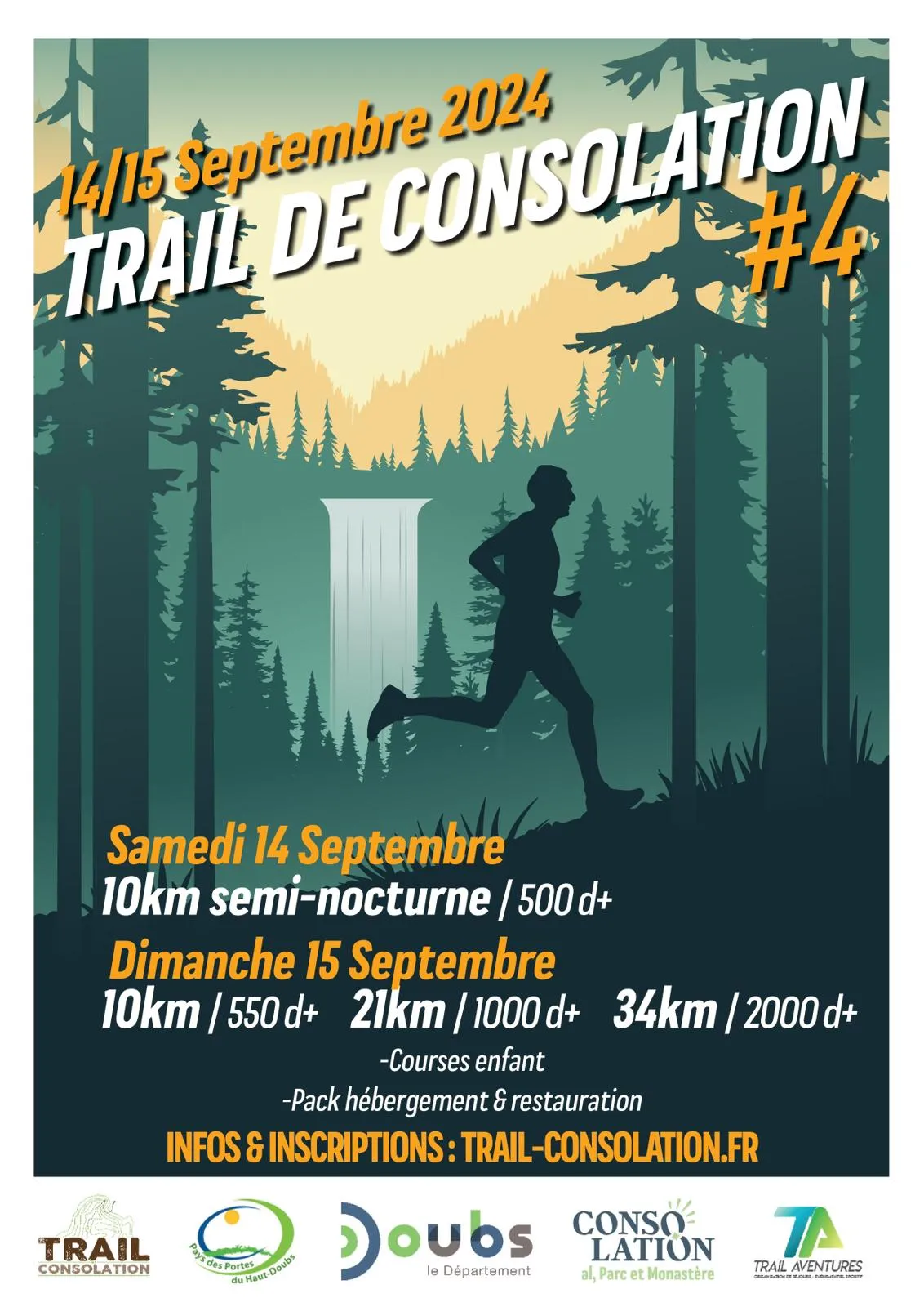 Trail de Consolation 2024 Inscription Résultats