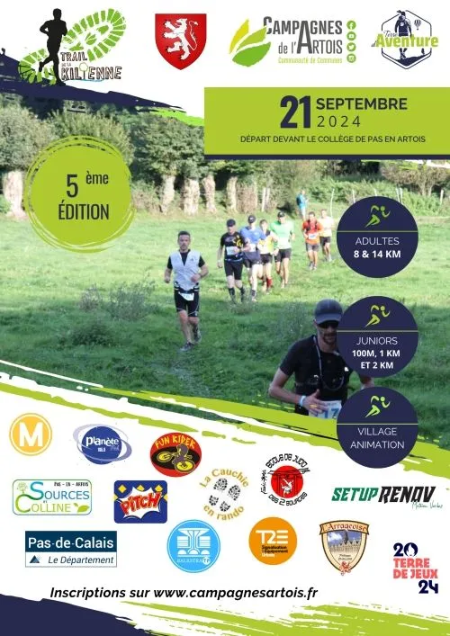 Trail de la Kilienne 2024 Inscription Résultats