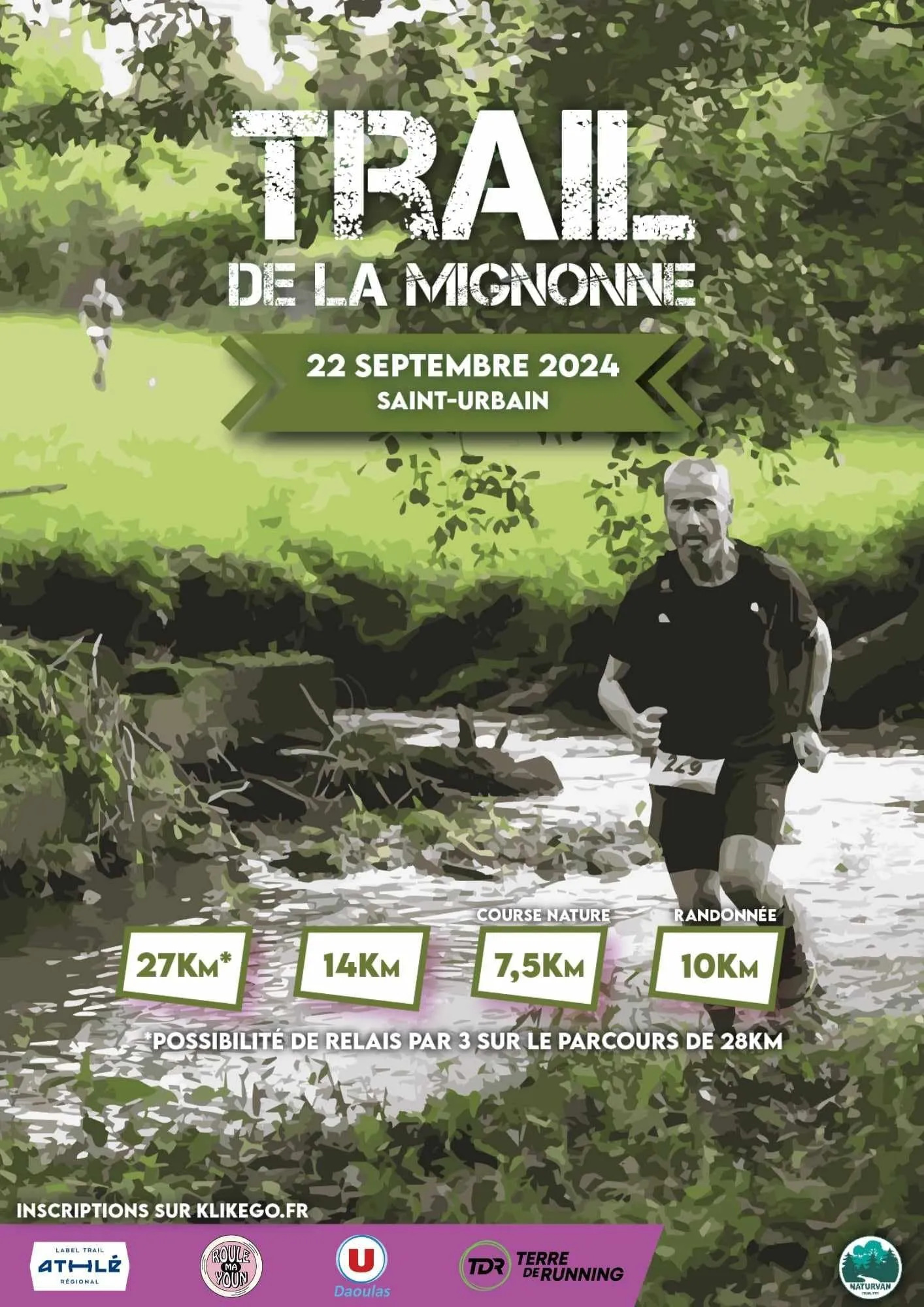 affiche de la course