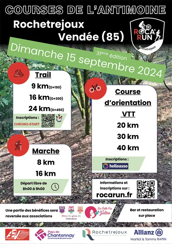 Trail de l’Antimoine 2024 Inscription Résultats