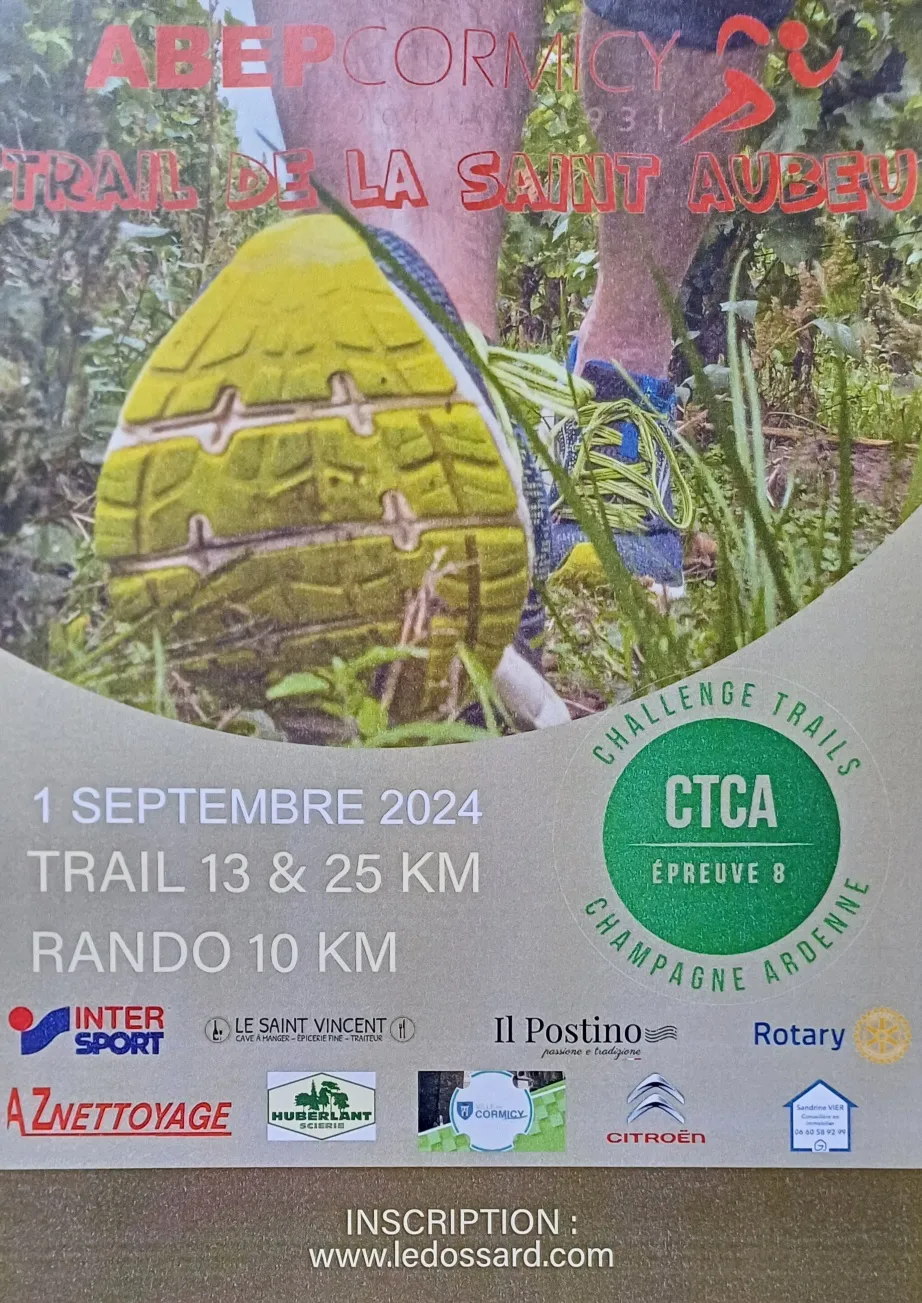 Trail de la Saint Aubeu 2024 Inscription Résultats