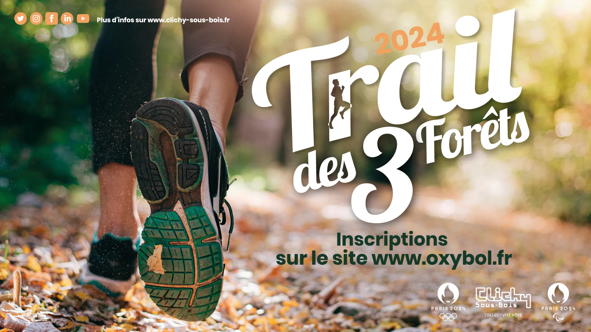 Trail des 3 Forêts – Clichy sous Bois 2024 Inscription Résultats