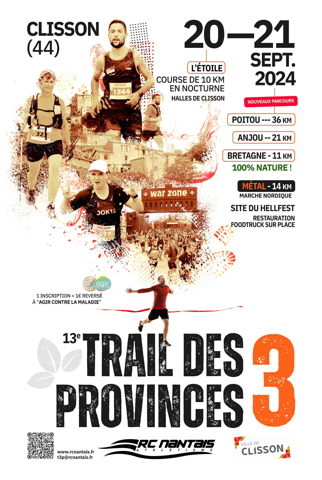 affiche de la course