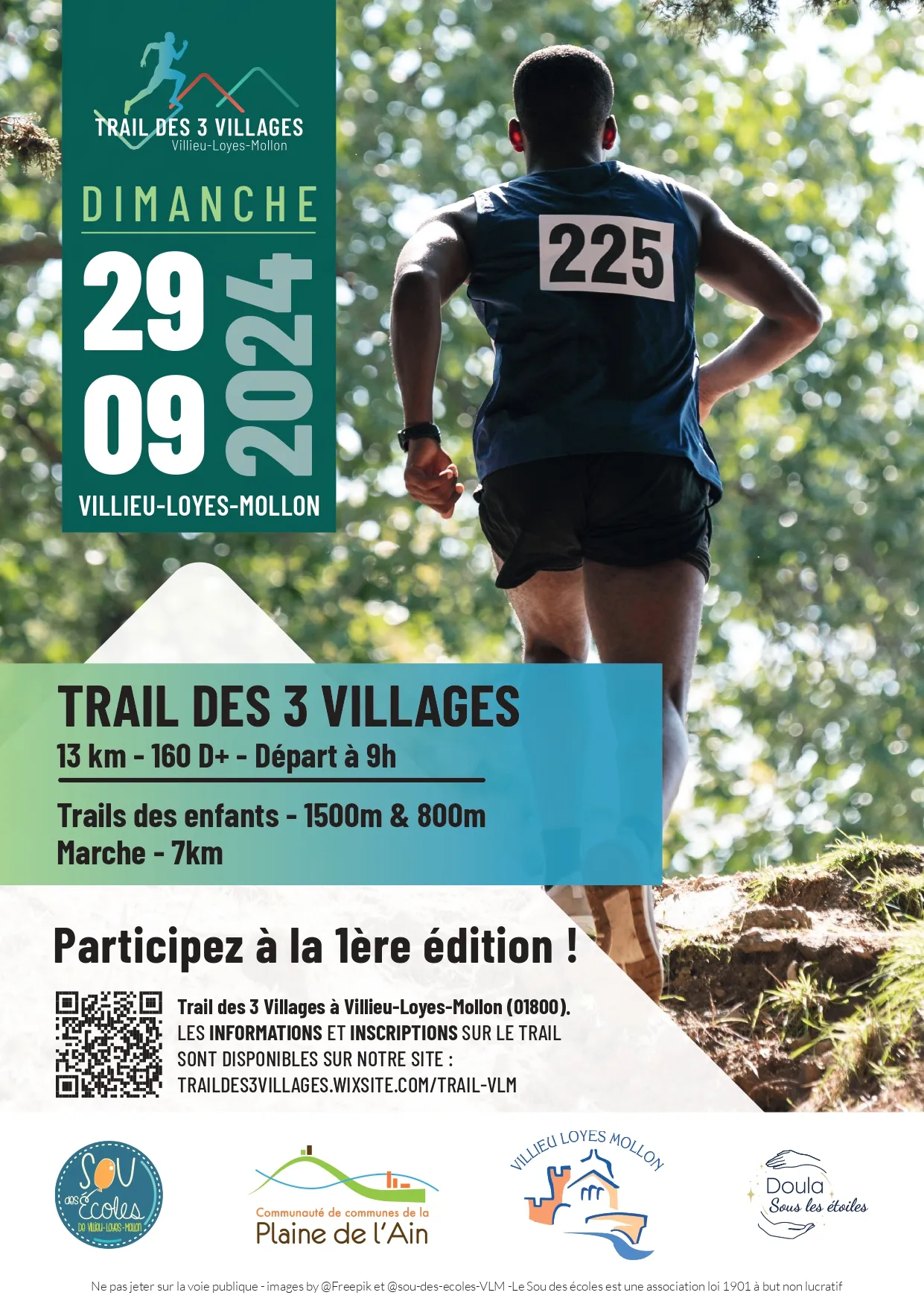 Trail des 3 Villages – Villieu Loyes Mollon 2025 Inscription Résultats