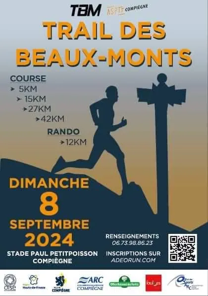 Trail des Beaux Monts – Compiègne 2024 Inscription Résultats