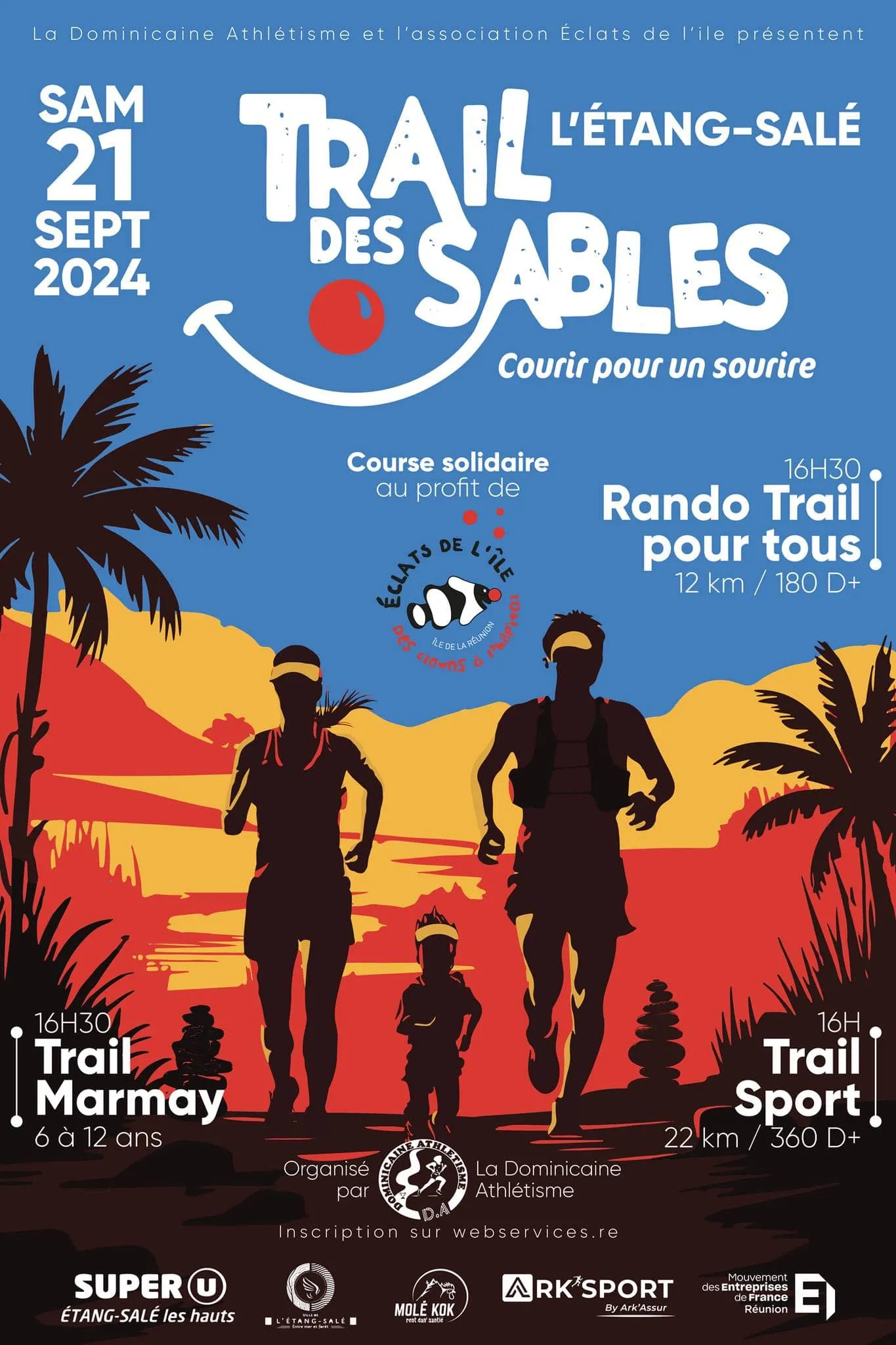 affiche de la course