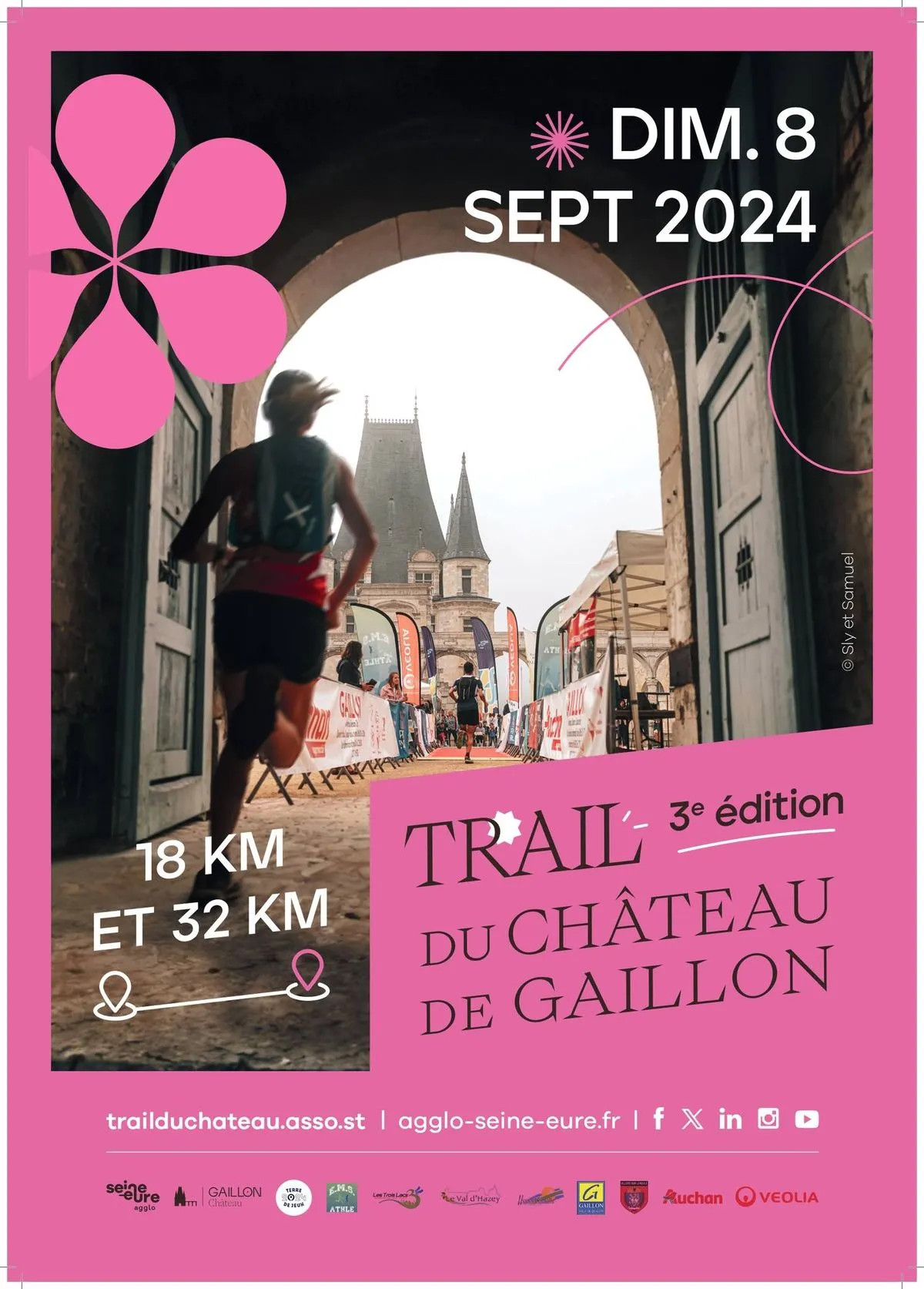 Trail du Château de Gaillon 2024 Inscription Résultats