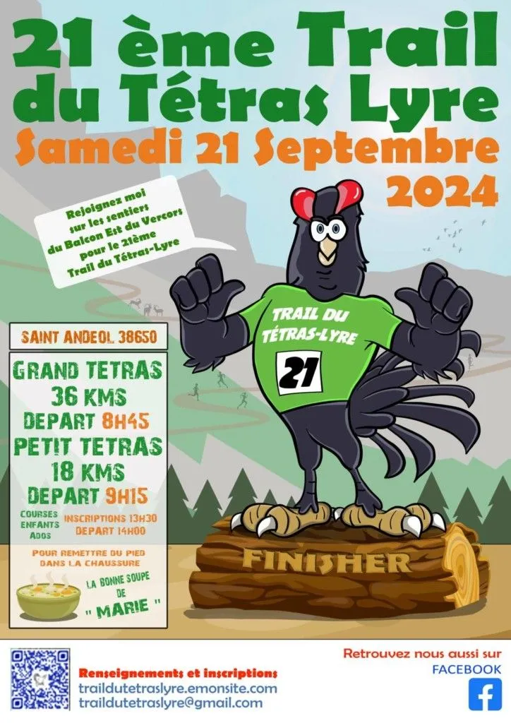 affiche de la course