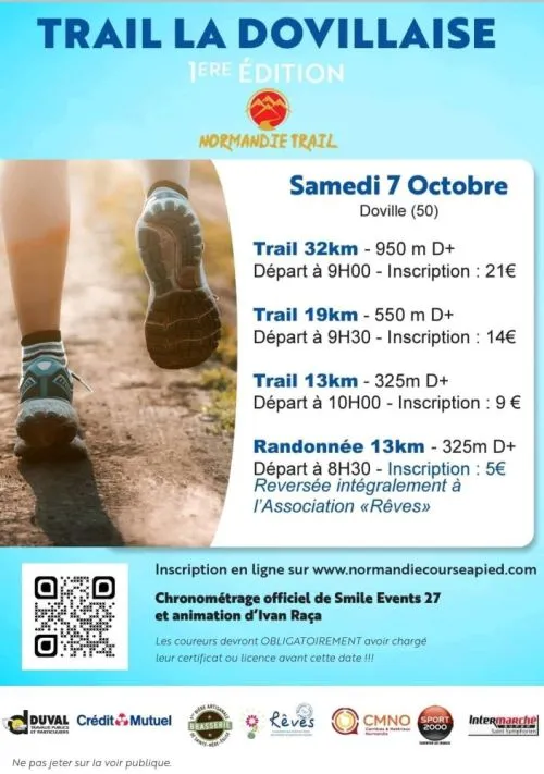 Trail la Dovillaise 2025 Inscription Résultats