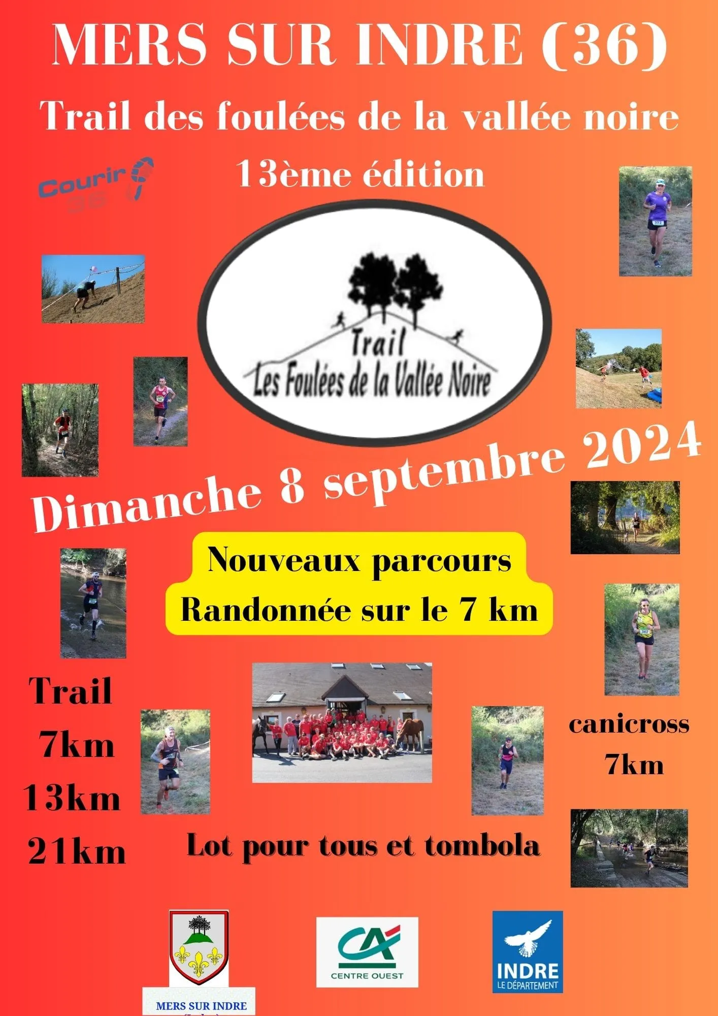 affiche de la course