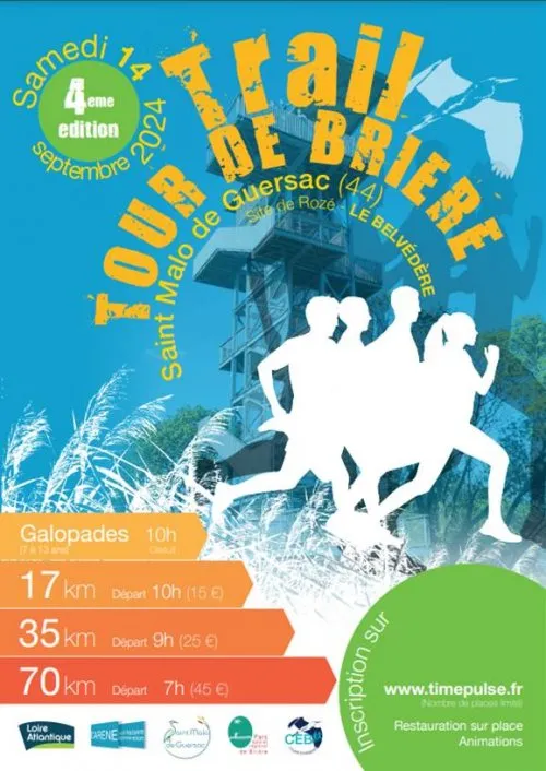 Trail Tour de Brière 2024 Inscription Résultats