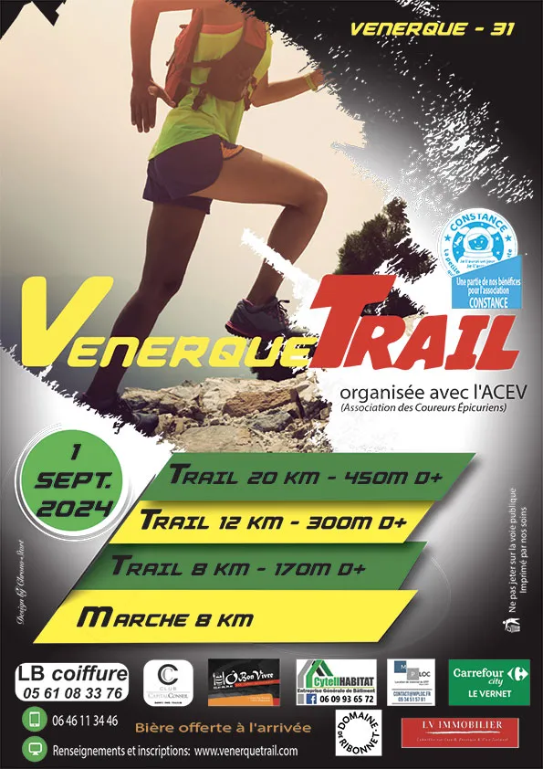 affiche de la course