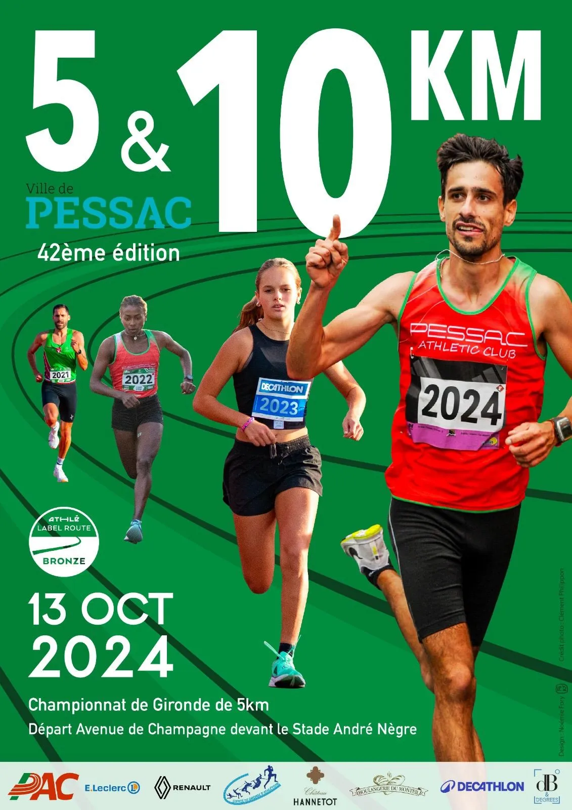 10 km de Pessac 2024 Inscription Résultats