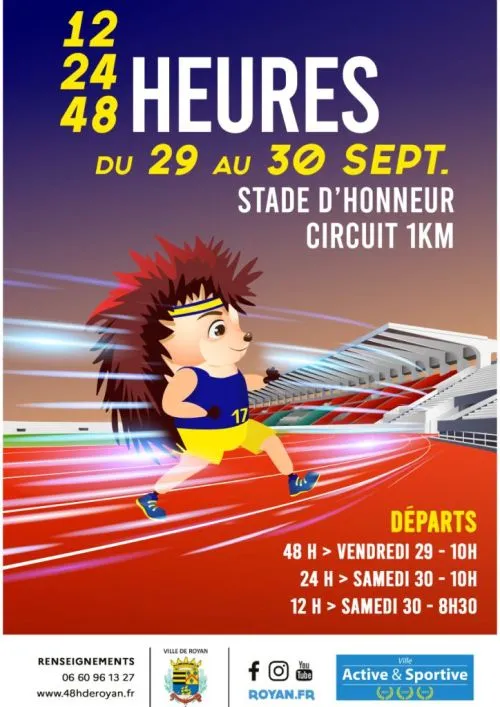 48 h de Royan 2024 Inscription Résultats