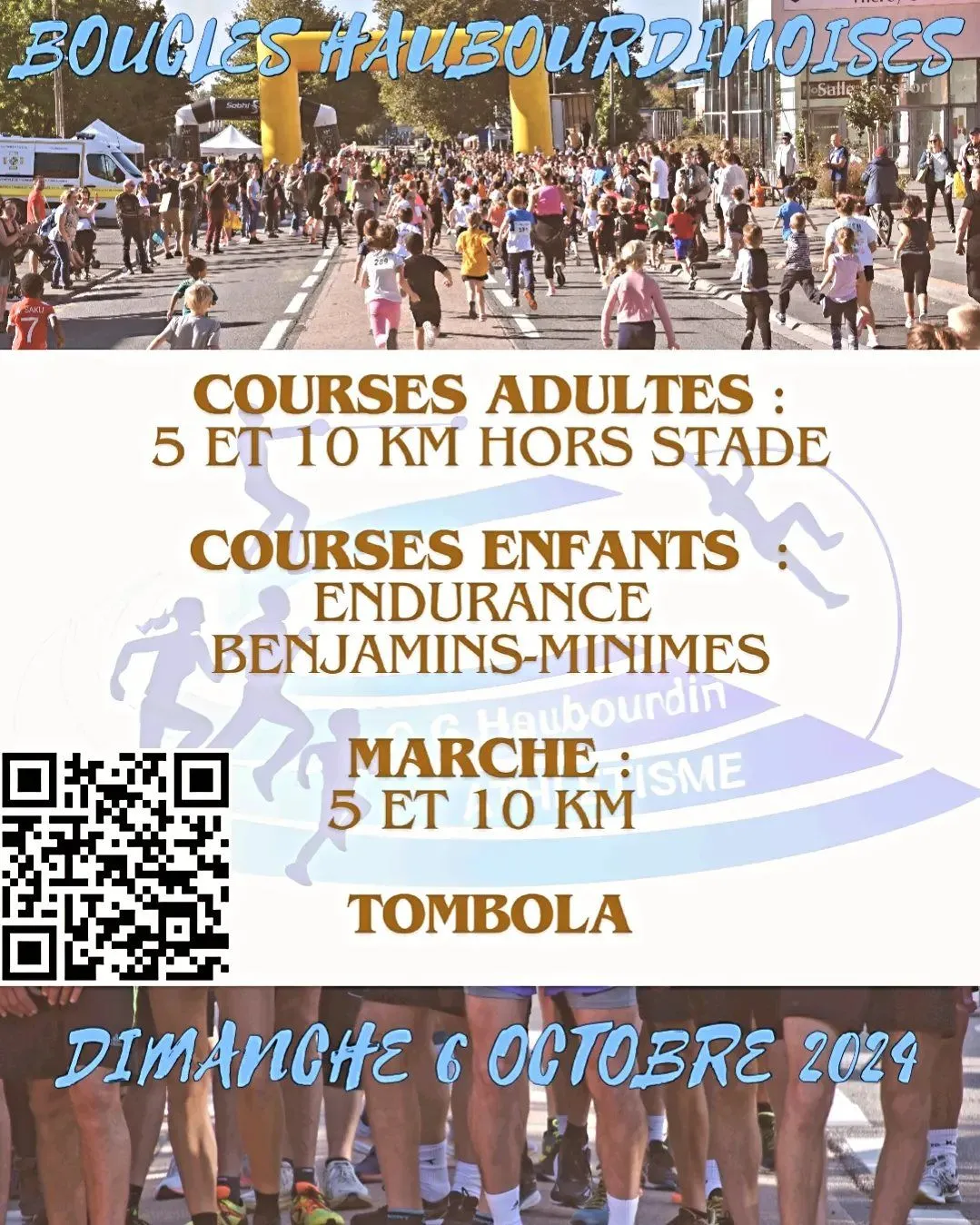 affiche de la course