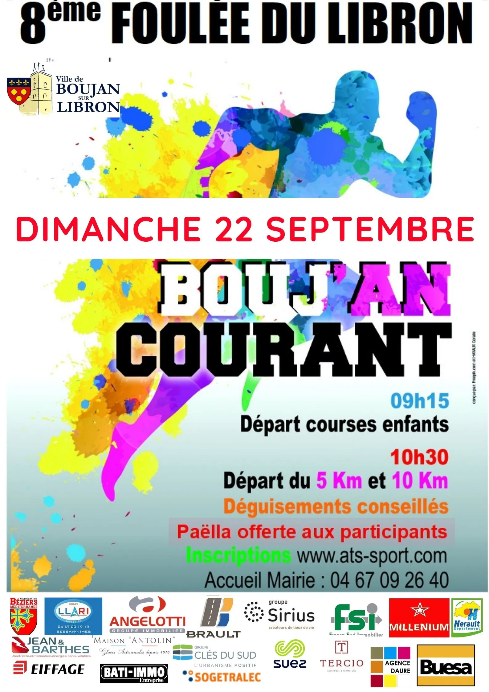 affiche de la course