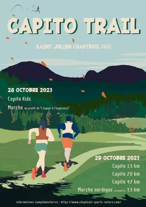 Capito trail – Saint Julien Chapteuil 2024 Inscription Résultats