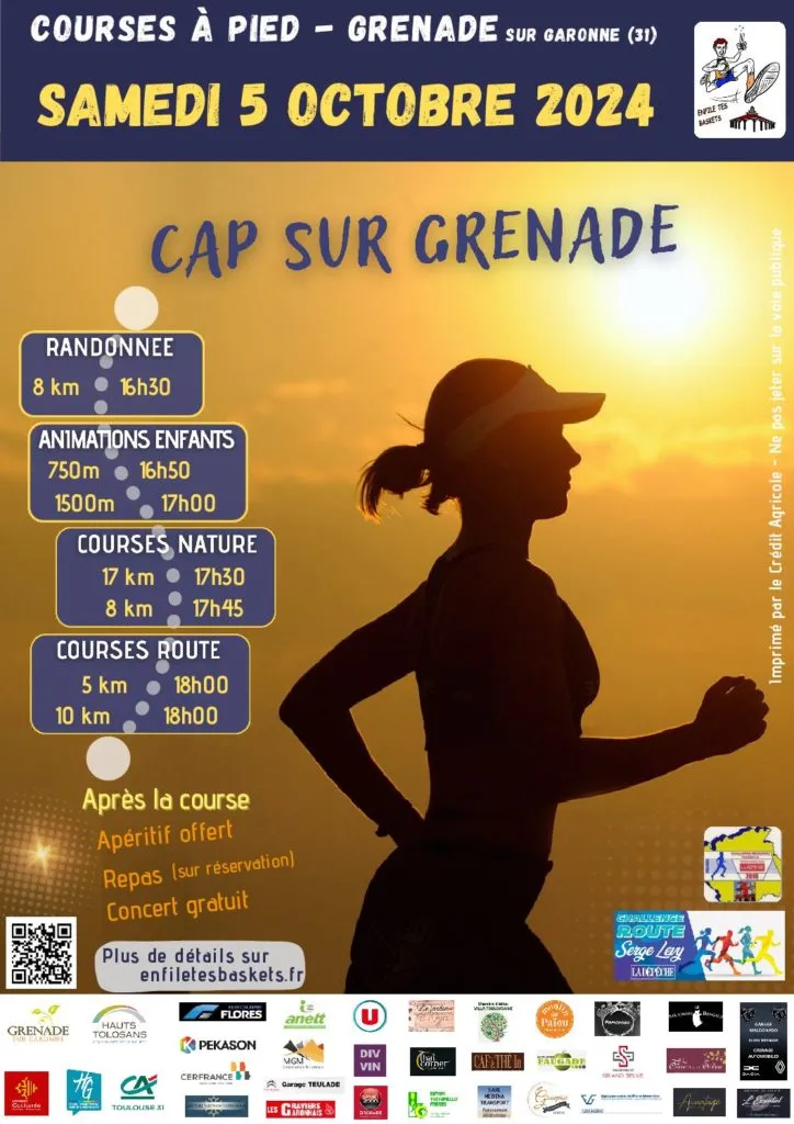 affiche de la course