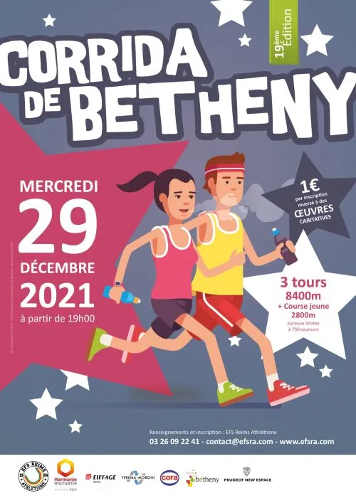 affiche de la course