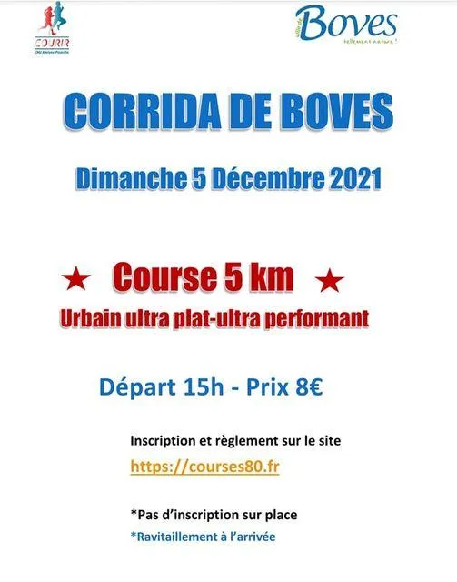 Corrida de Boves 2024 Inscription Résultats