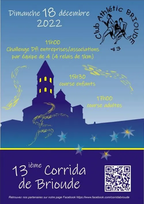 Corrida de Noël – Brioude 2024 Inscription Résultats