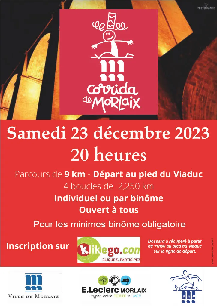 Corrida de Morlaix 2024 Inscription Résultats